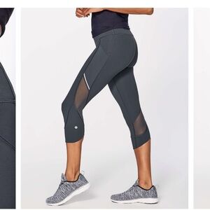 58 - Lululemon Home Stretch Crop leggings- size 4